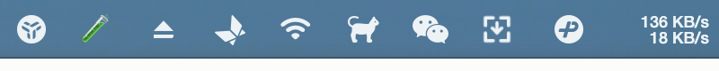 Menu bar icon and today’s pick popover screenshot